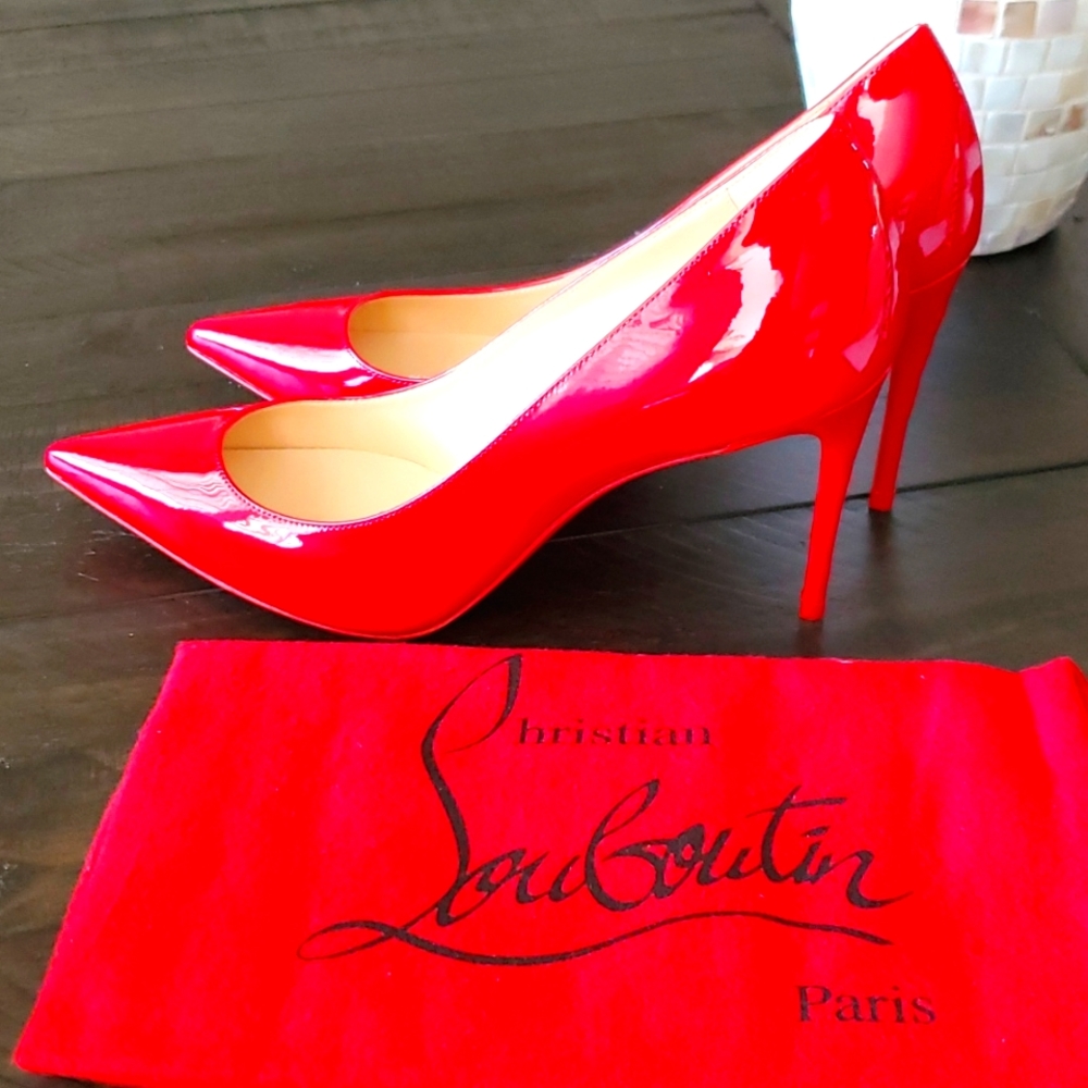 Louboutin Kate 85 Patent 👠